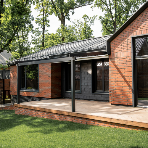 A brand new addition to a home